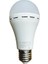 9W/6400K Şarjlı LED Ampul 3