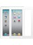 iPad 2 & 3 & 4 Tam Kaplayan Temperli Cam Ekran Beyaz 1