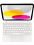Keyboard Folio: iPad (A16) ve iPad (10. Nesil) Için Klavye ve Kılıf, Klavye ve Manyetik Olarak Yapışan Kılıf, Yerleşik Trackpad, Türkçe F Klavye — Beyaz 1