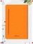 Klasik Tarihsiz Çizgili Defter, 13X21 Cm, Turuncu 2