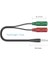 4745 3.5mm Kulaklık Mikrofon Ayırıcı Çoklayıcı Switch Splitter 3