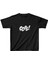Unisex Çocuk Baskılı T-Shirt - Siyah 1