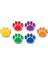 Created Resources, Colourful Paw Prints (77207.0) 2