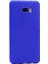 Galaxy C5 Uyumlu Mat Yumuşak Silikon Kılıf (Mavi) 1