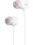 H15 Mikrofonlu Kulak Içi Kablolu Kulaklık 3.5mm Beyaz 1
