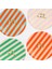 - Stripe Happy Birthday Dinner Plates - Çizgili Happy Birthday Tabaklar (L) (X8) 1