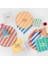 - Stripe Happy Birthday Dinner Plates - Çizgili Happy Birthday Tabaklar (L) (X8) 3