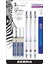 Pen Delguard Mechanical Pencil, Point, 0.5mm, Barrel, Lead,, 3-Pack 1