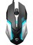 SM-G72 USB Siyah/gümüş Işıklandırmalı Oyuncu Mouse 1