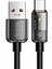 CA-3150 Type-C 100W Power Off Süper Hızlı /şarj Kablo 1.2m-Siyah 1