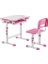 Ayarlanabilir Ergonomik Çoçuk Aktivite Masası (3-10 Yaş Pembe Renk) 1