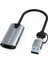 HU04A Type-C/usb A To 4K 60Hz 1080P HDMI Video Capture Hub 1