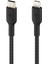 Örgülü Usb-C - Kablosu (Hızlı Şarj Kablosu) Hızlı Şarj Mfi Sertifikalı Usb-C Kablosu (1m, Siyah) 2