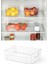 Kırılmaz Ultra Dayanıklı Buzdolabı Düzenleyici Organizer Kutu Şeffaf - 30X21X9 cm 2