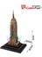 3D 38 Parça Puzzle Empire State Binası Abd LED Işıklı 2