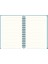 17X24 100 Yaprak Çizgili Spiralli Premier Defter - Mavi 2