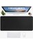 Süper Kalite 90X40 Büyük Boy Xxl Mouse Pad Kauçuk Alt Taban, Yumuşak Kumaş Oyuncu Mousepad, Bilgisayar ve Dizüstü Bilgisayar Uyumlu 90 40 Mouse Pad (Düz Siyah) 2