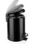 Paslanmaz Pedallı Çöp Kovası Siyah 3 Lt (000300-3) 2