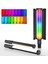 Stick Rgb LED Işık Ayak Dahil Fotoğraf ve Video Çekimleri Için Rgb Mod OLED Ekran 3000K - 6000K 12 Farklı Işık Efekti Aydınlık Kontrolü Göz Yormayan Yumuşak Işık Kumandalı Profesyonel FL600 1