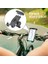 HT-T45 Motosiklet ve Bisiklet Gidonu Için 360 Dönebilen Telefon Tutucu 4.5" - 6.5" 3