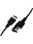 USB A-C Hızlı Şarj Kablosu (Siyah + Siyah Uç) (120 Cm) 2