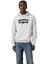 Levis Erkek Baskılı Kapüşonlu Gri Sweatshirt - 38424-0154 1
