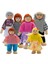 Toys Ahşap 6&apos;lı Aile Kukla Seti 1