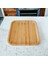 Bambu Lüx Kare Servis 20 * 20CM, Bambu Sunumluk & Çerezlik Kare Sunum Tabağı 3