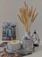 Mermer Desenli Seramik ve Mumluk Seti - Modern ve Minimalist Dekorasyon 1