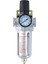 T 18612 Şartlandırıcı, Filtre + Regülatör, 1/2 Npt 1