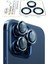 15 Pro - 15 Pro Max Uyumlu (Mavi Titanyum) Kamera Lens, Kurulum, Alaşımlı Çerçeve, Darbelere ve Çizilmelere Karşı Yüksek Dayanıklı Temperli Cam 1