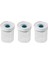 Fresh & S Cube Vakumlu Saklama Kabı Set, Xs, 3 Parça, Şeffaf Akdeniz Mavisi 1