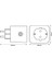 Smart Wifi Plug Eu, Beyaz 3