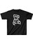 Çocuk Unisex Baskılı T-Shirt - Siyah 1