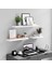 Duvar Rafı, Kitaplar, Resimler, Dekorasyon, Asılı Raf, 40 x 20 x 3,8 Cm, Ofis Rafı, Mdf, Oturma Odası, Mutfak, Koridor, Yatak Odası, Için, Beyaz LWS24WT 3