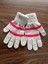 Kız Çocuk 8-12 Yaş Renkli Atkı Bere Eldiven Seti – Bere Içi Polarlı 4
