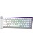 Aula Hero 68 He Manyetik Klavye Trigger Switch 8000Hz Rgb Neon Tkl Hot Swap Oyuncu Klavyesi Beyaz 1