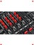 Kırmızı Pro Dj Kontrolör Düğme & Fader Seti 5