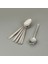 Katre Sade 6'lı Çay Kaşığı - Gri - 11 cm 1