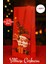 Noel Baba Desenli Hediye Çantası Kırmızı I 1 Adet Yılbaşı Hediye Poşeti 12X35 Christmas 2