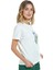 Kadın Beyaz Relaxed Fit %100 Pamuk Tişört – Suluboya Fil & Mürekkep Eskiz Baskılı 5