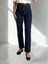 Indigo Mavi Boy Fit Kesik Paça Jean 2