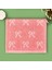 Soft Ribbon El Havlusu - Ekru / Pembe - 30X50 cm 1