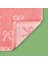 Soft Ribbon El Havlusu - Ekru / Pembe - 30X50 cm 3