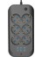 Termal Akım Korumalı, Çocuk Korumalı, 6’lı 2 mt Uzatma Kablosu 6 x Priz, 3 x USB 1