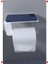 Metal Beyaz Tuvalet Kağıtlık - Telefon Raflı 2