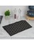 Soft Hexagon Mutfak Havlusu - Siyah - 40X66 cm 1