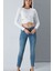 Önü Çapraz Tasarım Crop Uzun Kol Kaşkorse Bluz 2