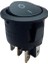 IC-133-6 Yuvarlak Siyah 6p On/off Anahtar 1