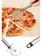 Metal Saplı Pizza Ruleti: Paslanmaz Çelik Pizza Kesme Bıçağı, Profesyonel Kesim Için Dayanıklı Tasarım 1